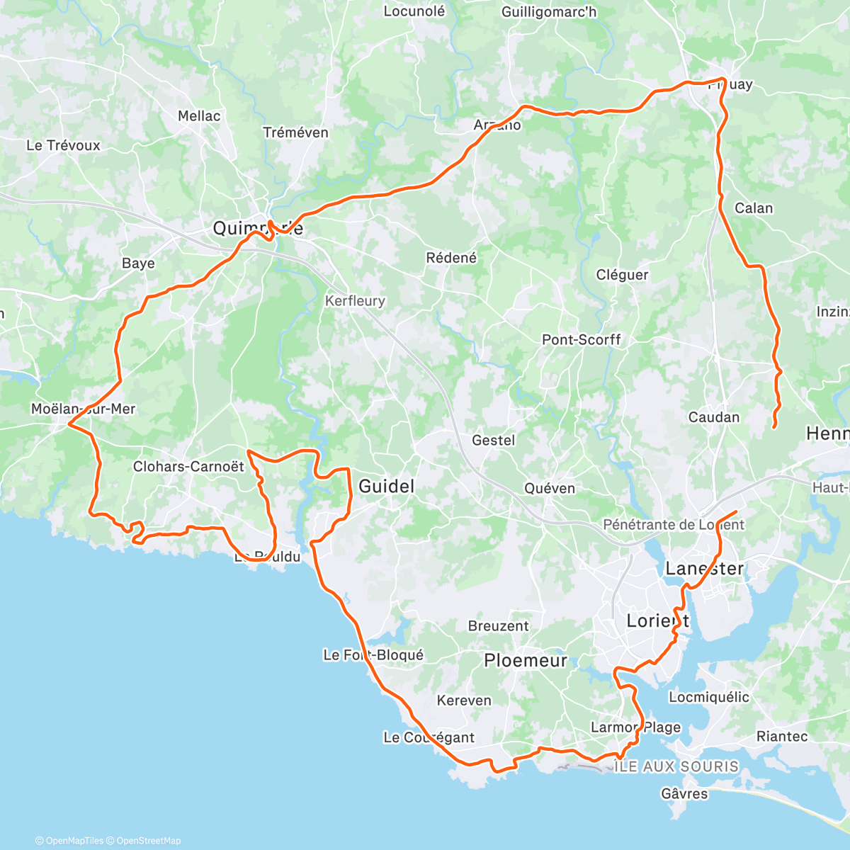 Map of the activity, Gaufrage