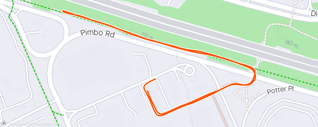 Map of the activity, Run 3 🙂