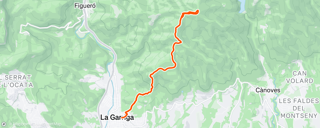 Peta aktivitas, Roca Centella - Crema torrons amb Les Tortugues
