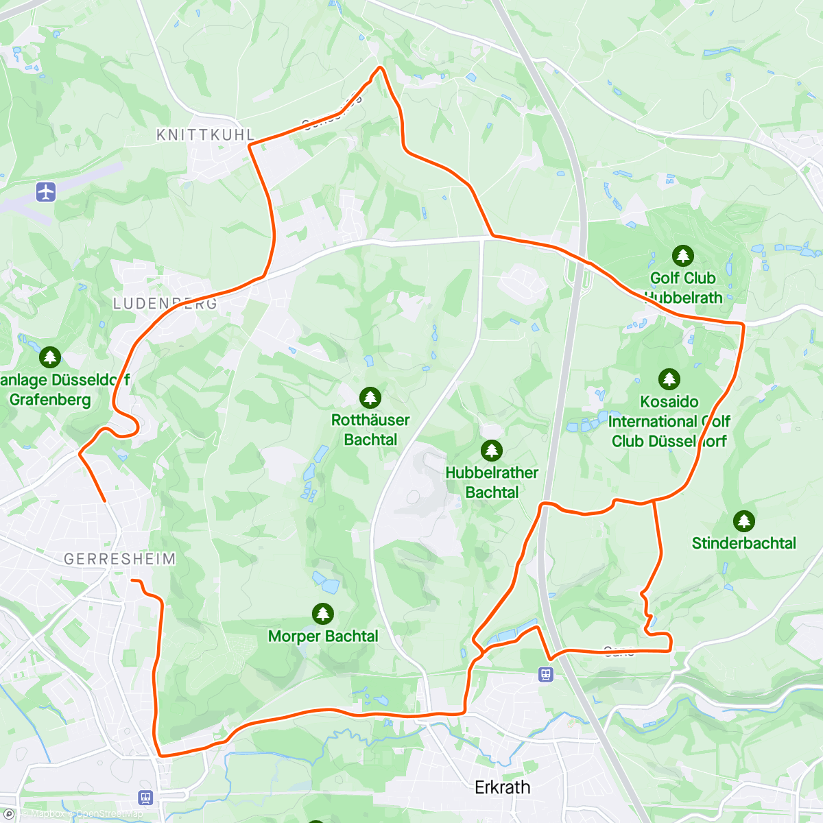 Map of the activity, 🚴‍♂️ Büro-Intervall-Loop 👌☺️ Arschkalt 🥶 🚴‍♂️