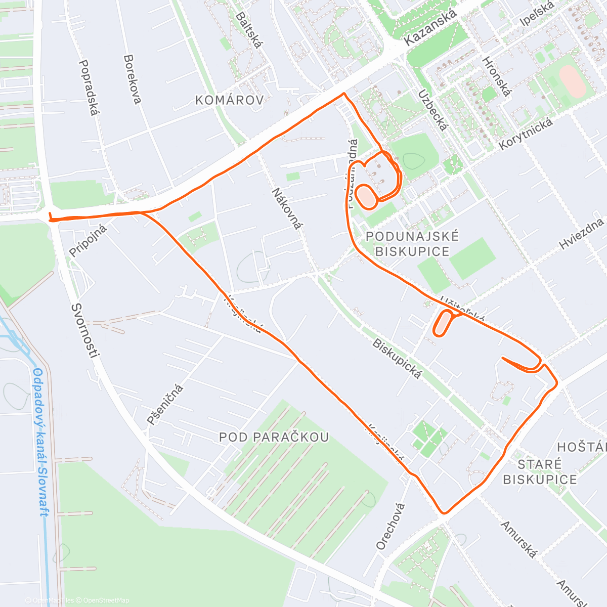 Map of the activity, Detský domov — zbierka už len 2 dni