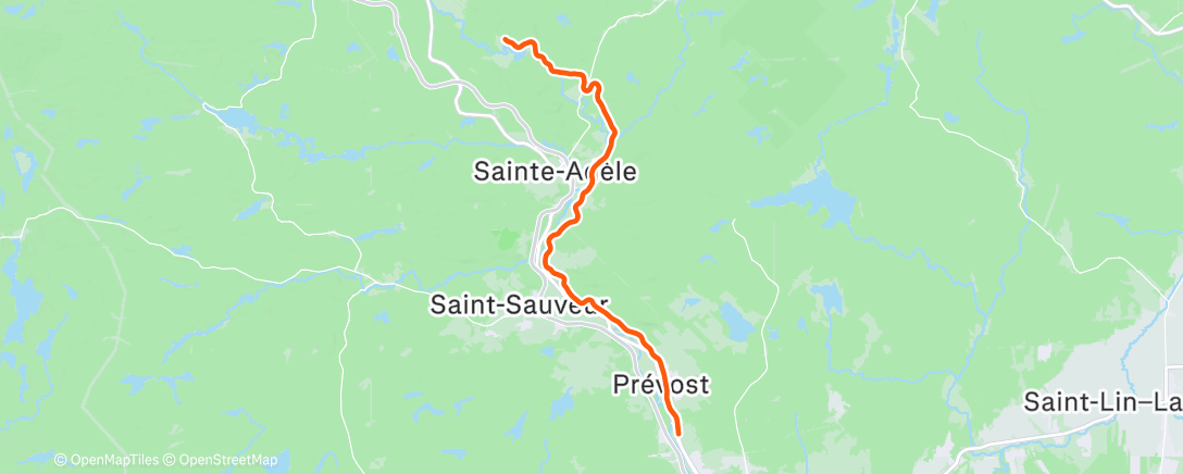 Karte der Aktivität „Outdoor Trainer. 🫡🙂”