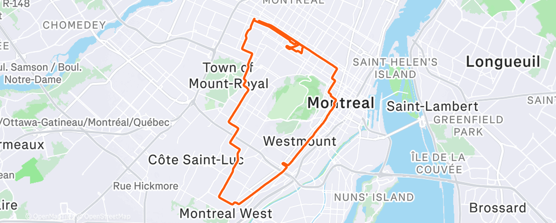 Map of the activity, dirty work