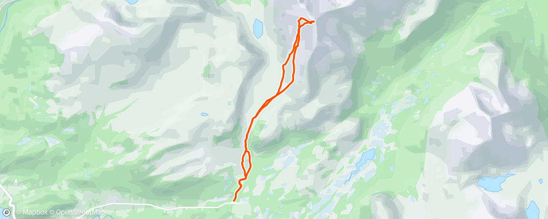 Map of the activity, Høgsvora