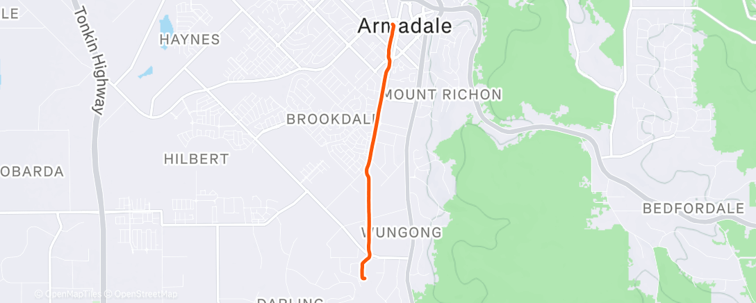 Карта физической активности (Commute #1951)