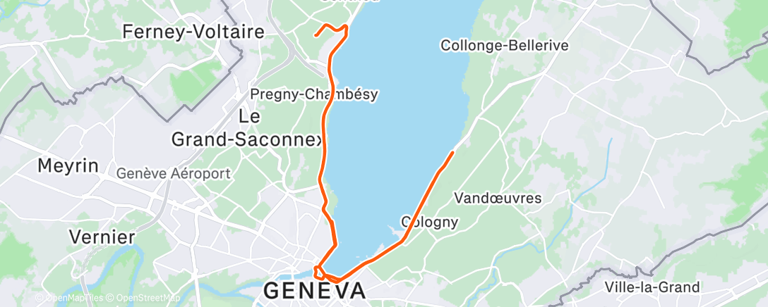 Map of the activity, Sub-3 Challenge Day 8/8 ✅