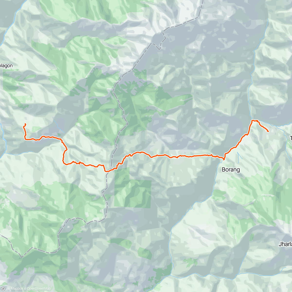 Map of the activity, J28 🇳🇵 GREAT HIMAL RACE 🏔️