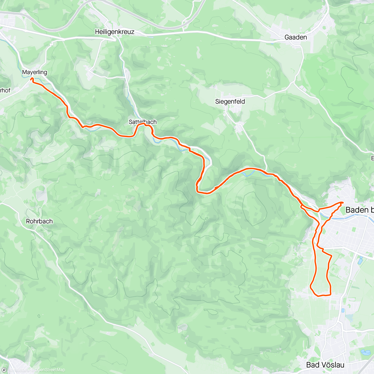 Map of the activity, Römerberg