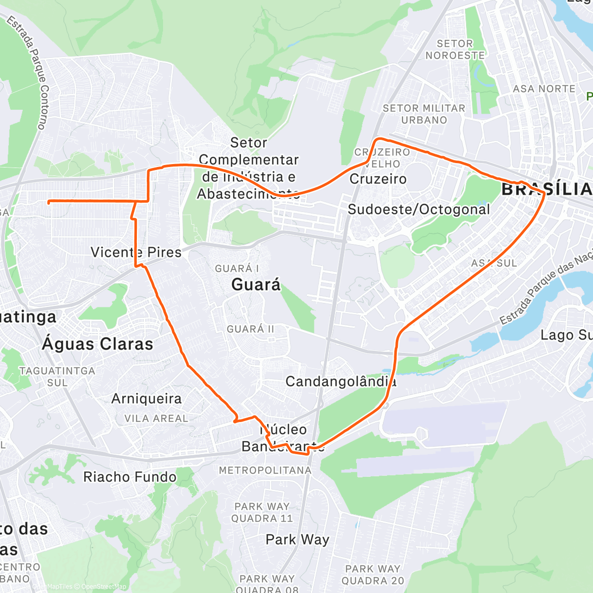 Map of the activity, City tour... só eu e ele..