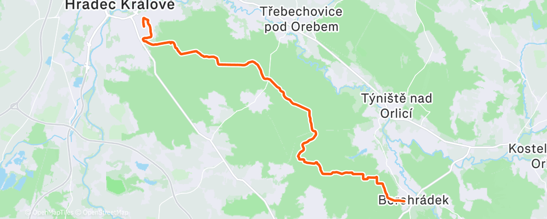 Map of the activity, Long Run