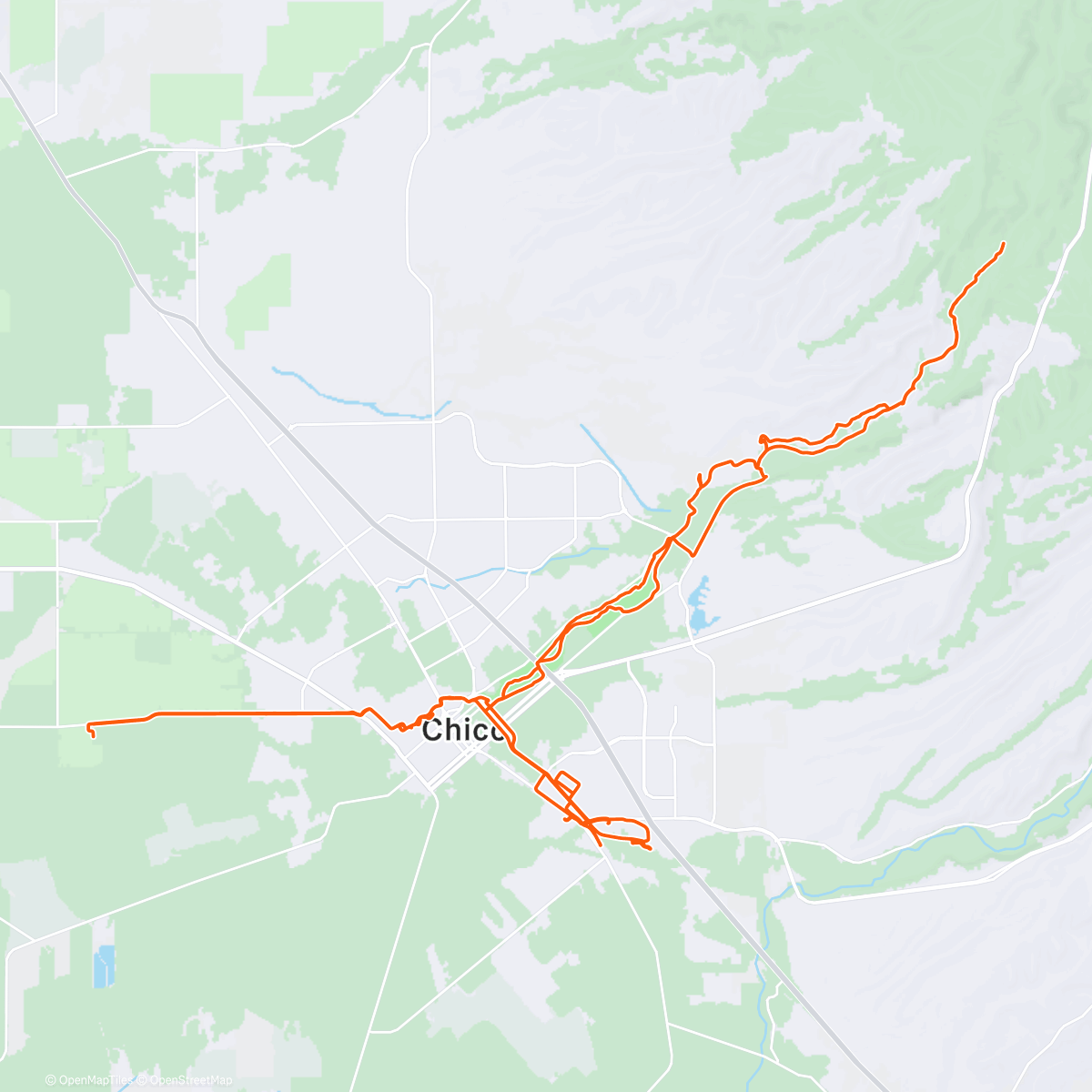 Map of the activity, Singlespeed USA Day 2 + Creepy Crawly Cross