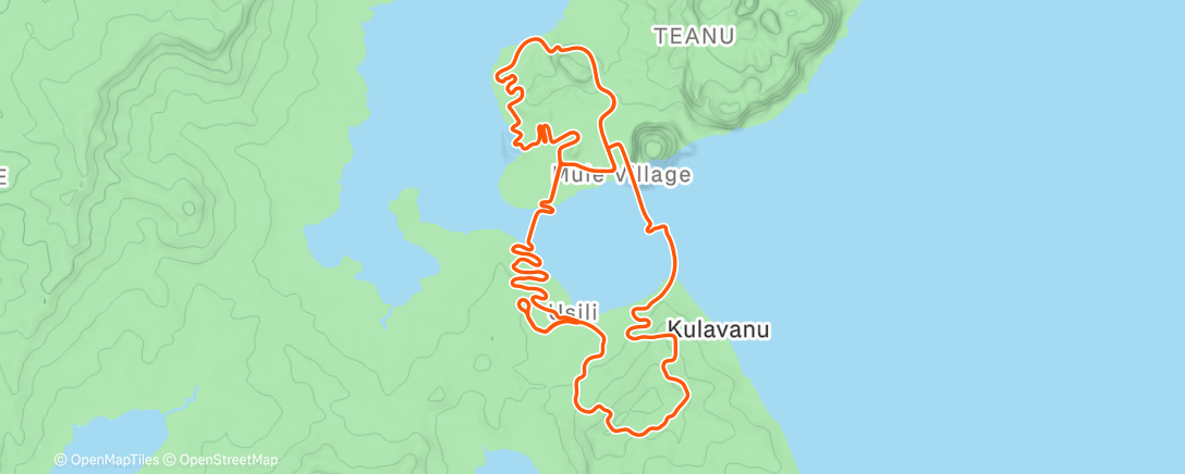 Map of the activity, Zwift - Mountain 8 in Watopia