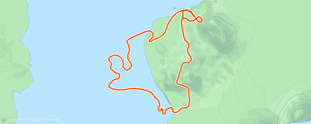 Map of the activity, Zwift - Chili Pepper in Watopia