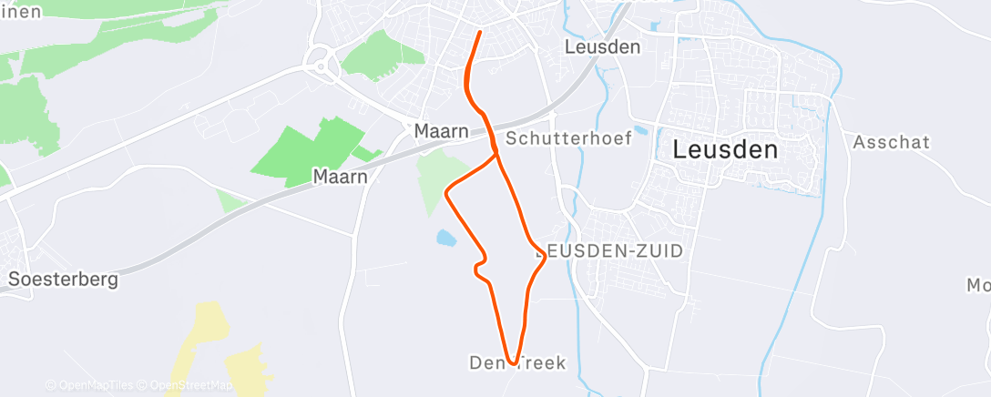 Map of the activity, D1+