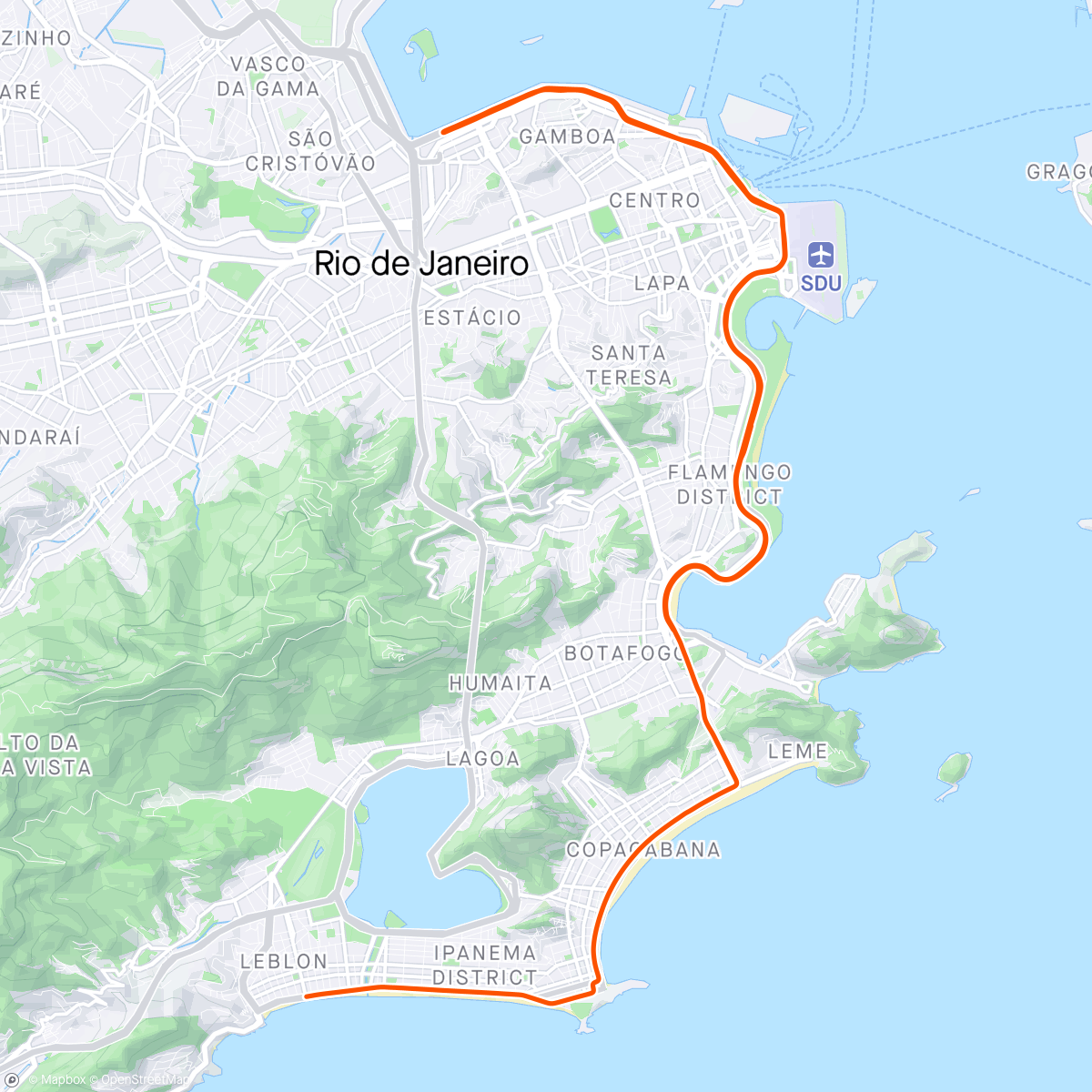 Map of the activity, ROUVY - L´Etape Rio de Janeiro | Sprint Route | Brazil