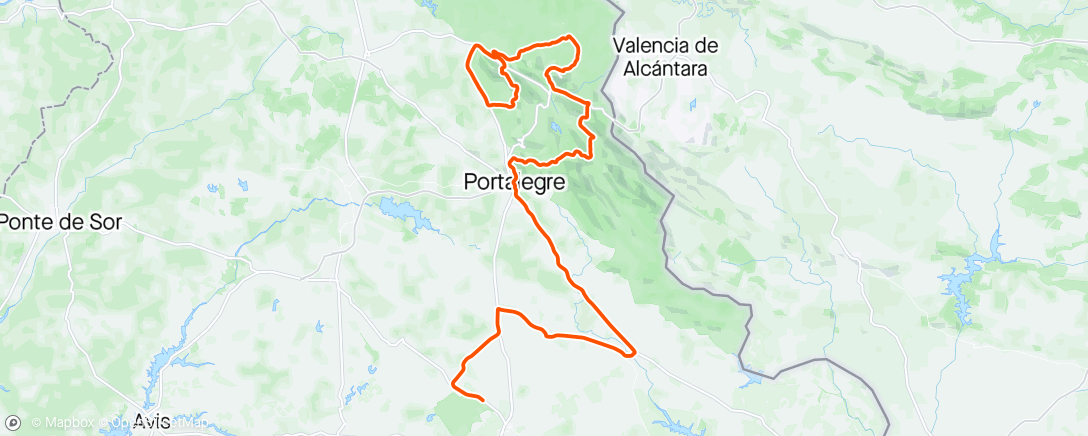 Map of the activity, Volta Alentejo 2024 etapa 4