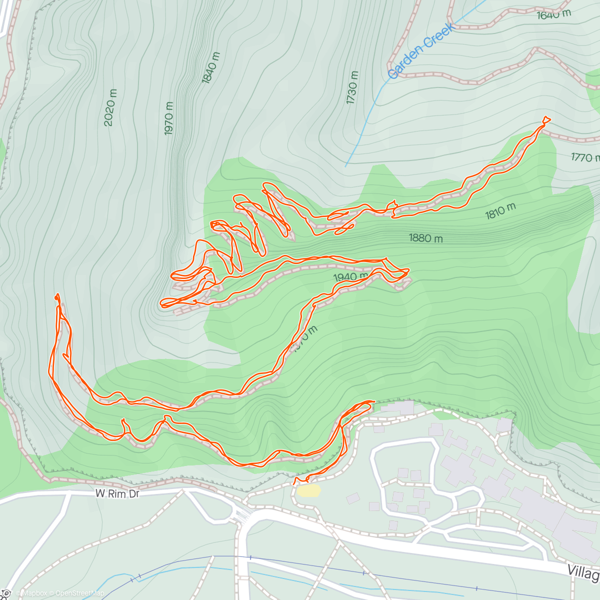 Map of the activity, BA5K