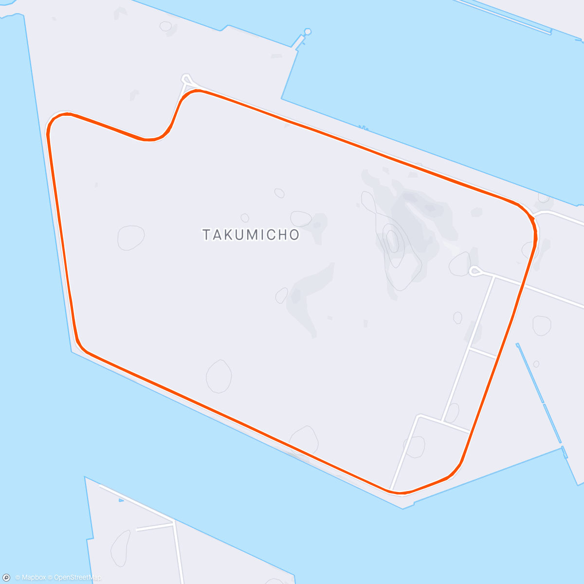 Mapa da atividade, 堺浜くるくる夜練
