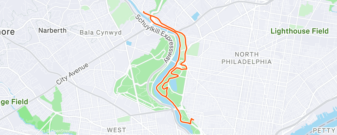 Map of the activity, the great donut crusade