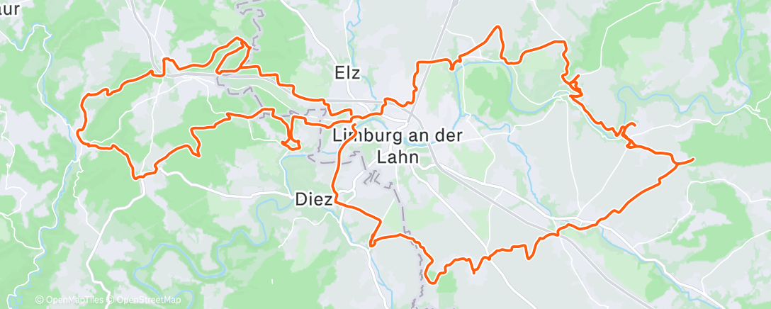 Map of the activity, Taunustaler Xmas Hm Battle