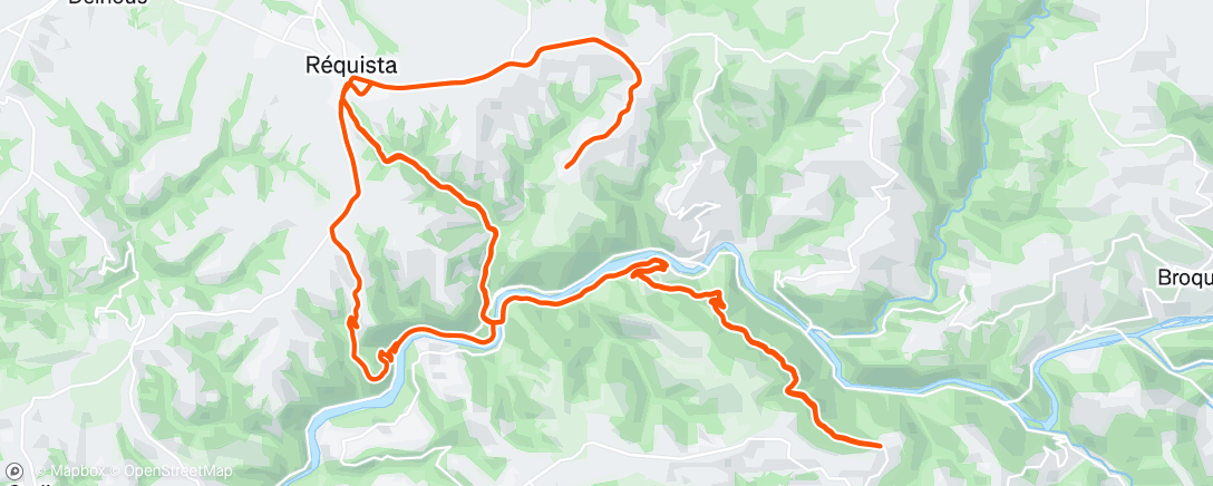 Carte de l'activité