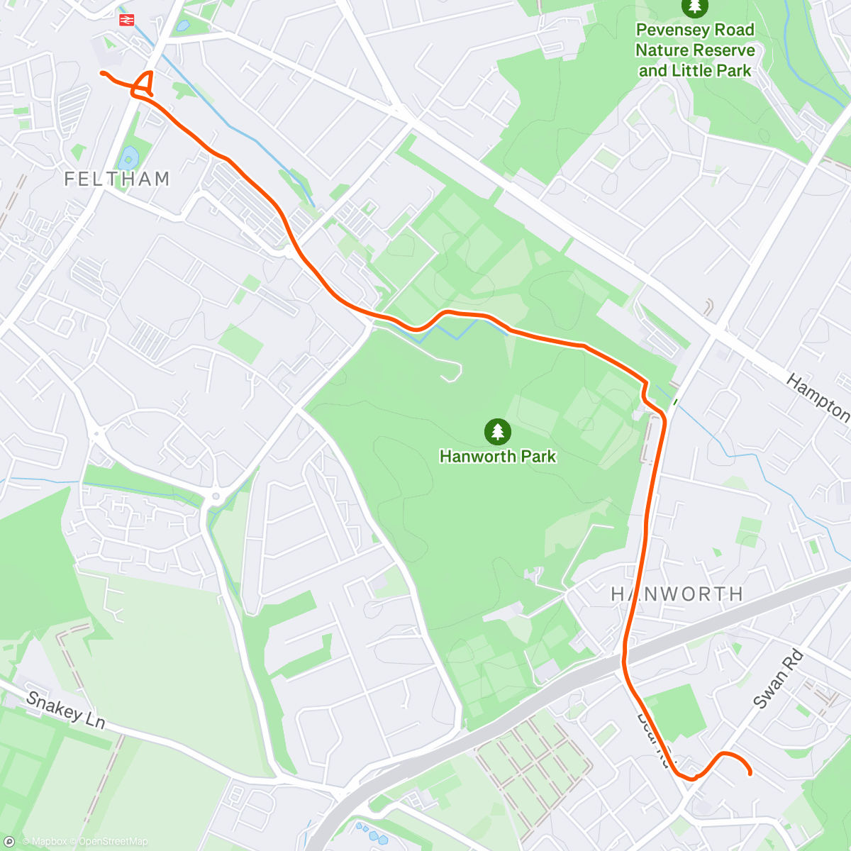 Map of the activity, To the big city