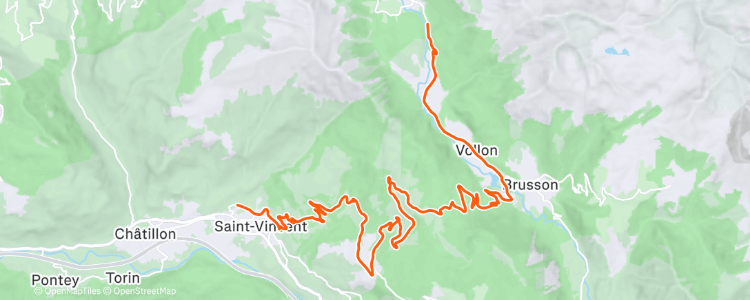 Map of the activity, ROUVY - VO2Max in Italy