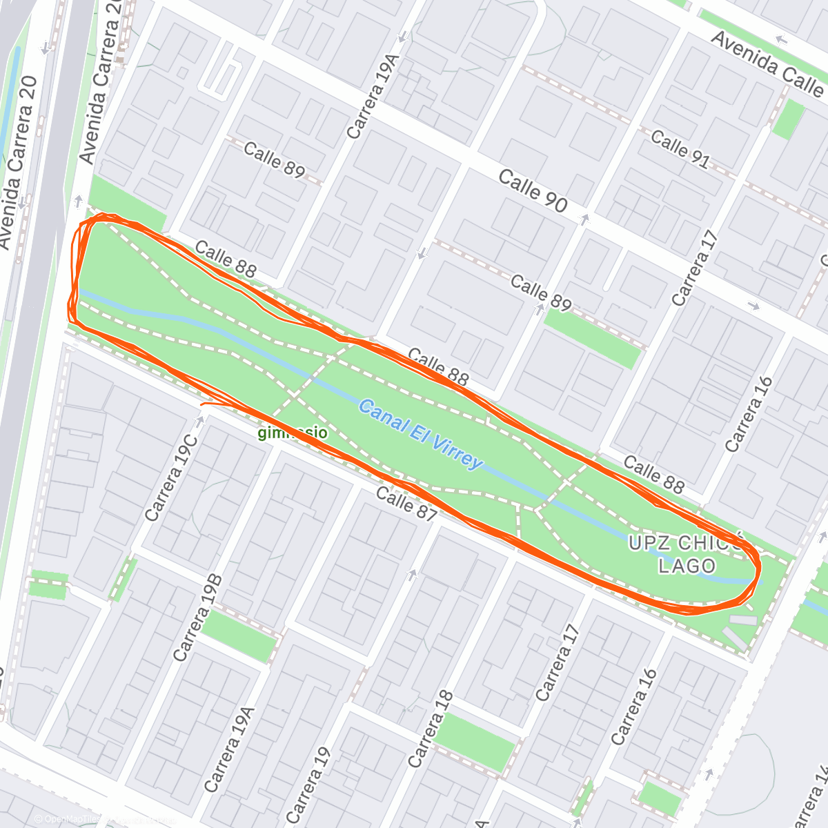 Карта физической активности (45’ Z2)