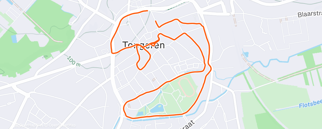 Карта физической активности (Trenara Hersteltraining)