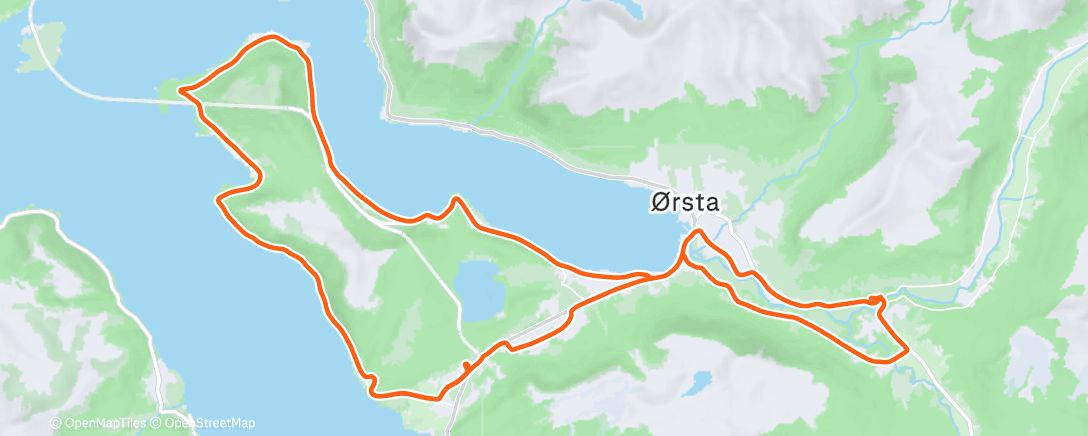 Карта физической активности (Morning Ride)