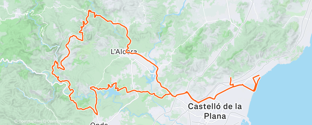 Map of the activity, TC day 4