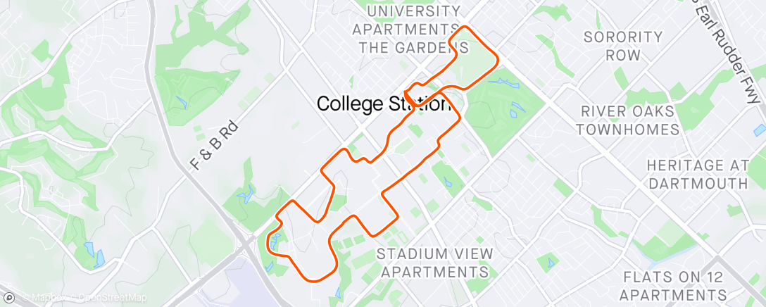 Map of the activity, Slowly collecting all the campus segment local legends
