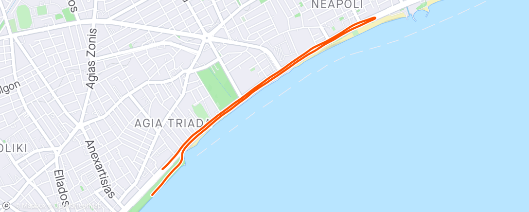 Map of the activity, 5km Corporate Race