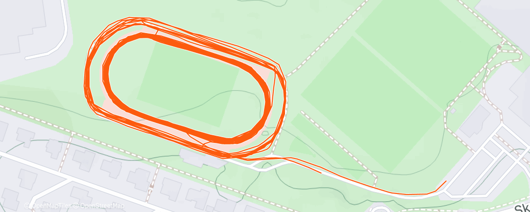 Map of the activity, Laugardags Solo 🔥