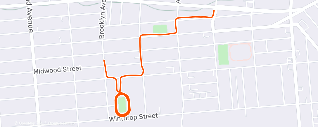 Map of the activity, Shred on airplane legs