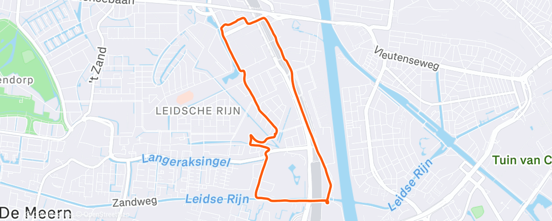 Map of the activity, Voorbereiden op de wintersport
