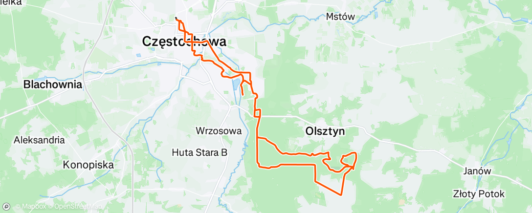 Map of the activity