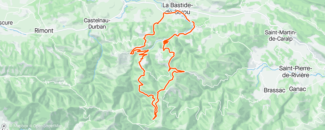 Map of the activity, Beetje klimmen