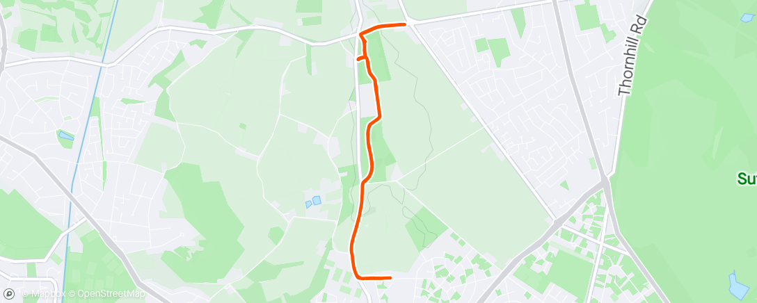 Map of the activity, Hill reps