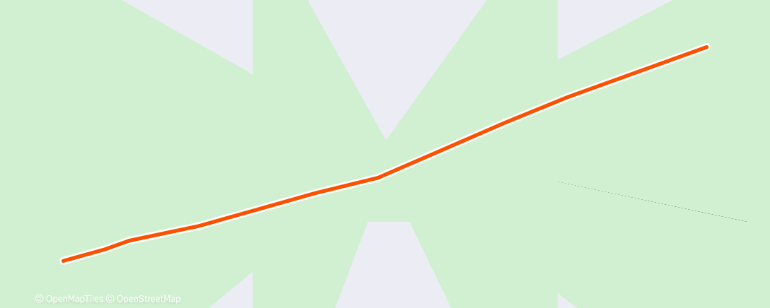 Map of the activity, Carrera de montaña a la hora del almuerzo