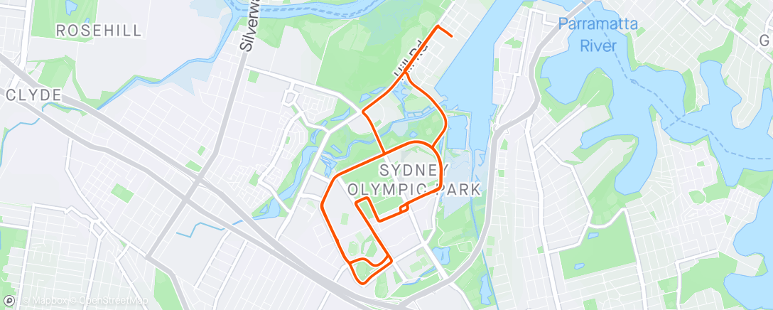 Map of the activity, Quick spin before a long day