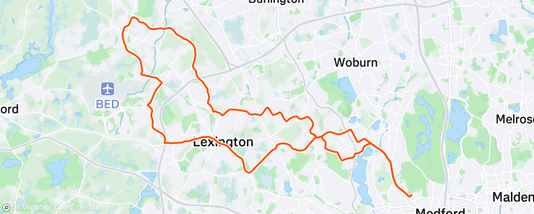 Map of the activity, Rippers B45