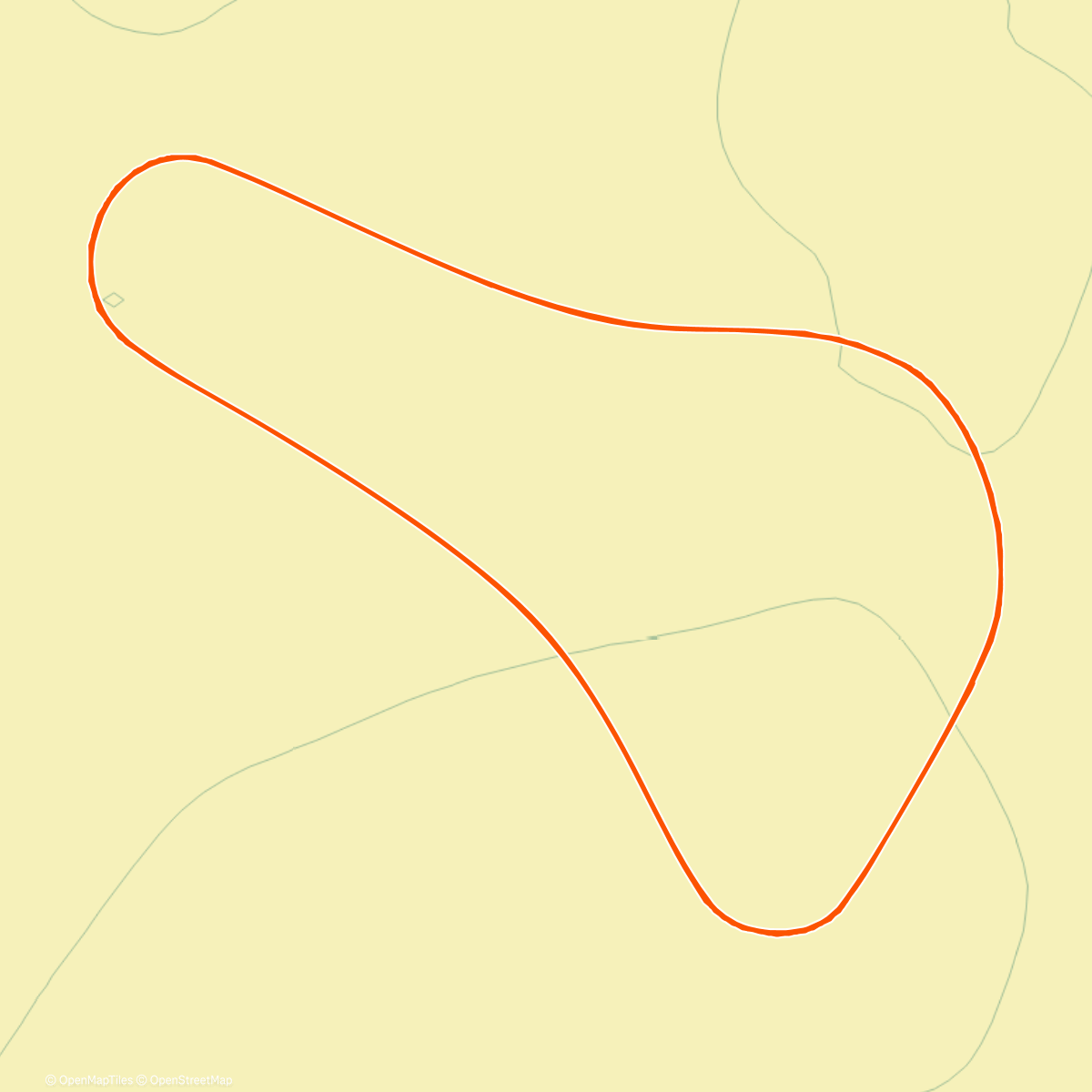 Map of the activity, Mittagspausenintervalle @MyWhoosh