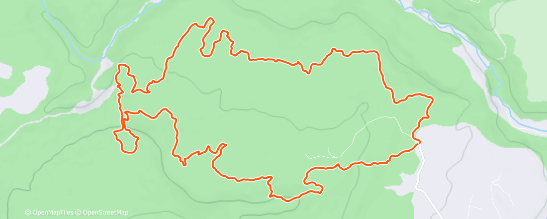 Map of the activity, Wen paseo con Jaimito