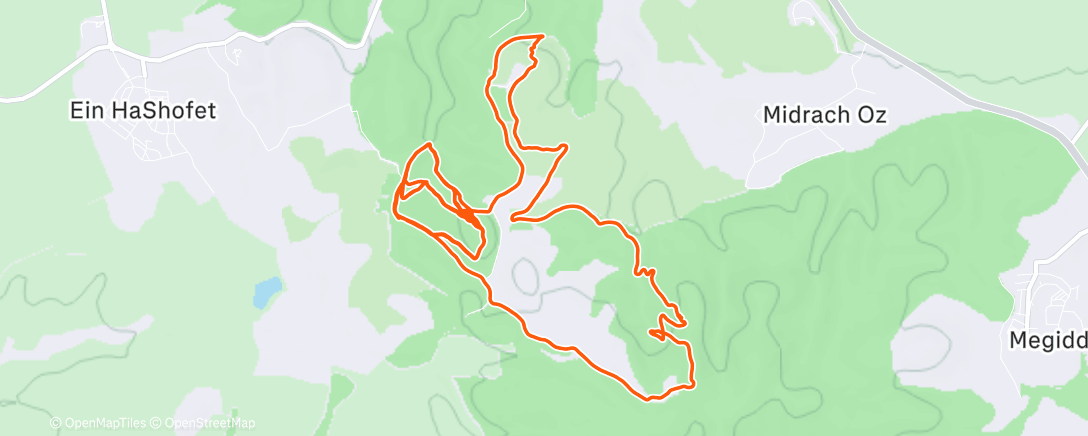 Map of the activity, מישמר חloam