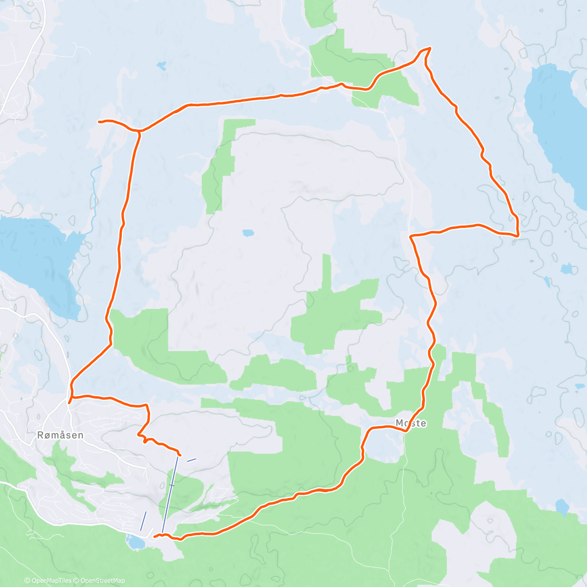 Map of the activity, Zkusit klasik 🇳🇴