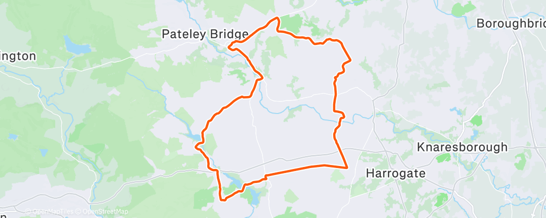 Map of the activity, Normal service can resume again 😍