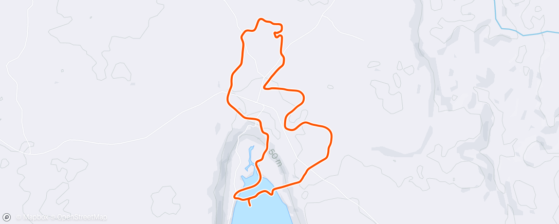 Map of the activity, Zwift - Group Ride: DIRT Family Values Ride (D) on Electric Loop in Makuri Islands
