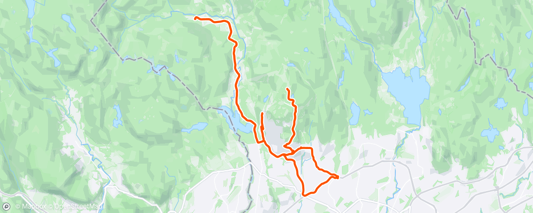 Map of the activity, Søndagstur i godt lag