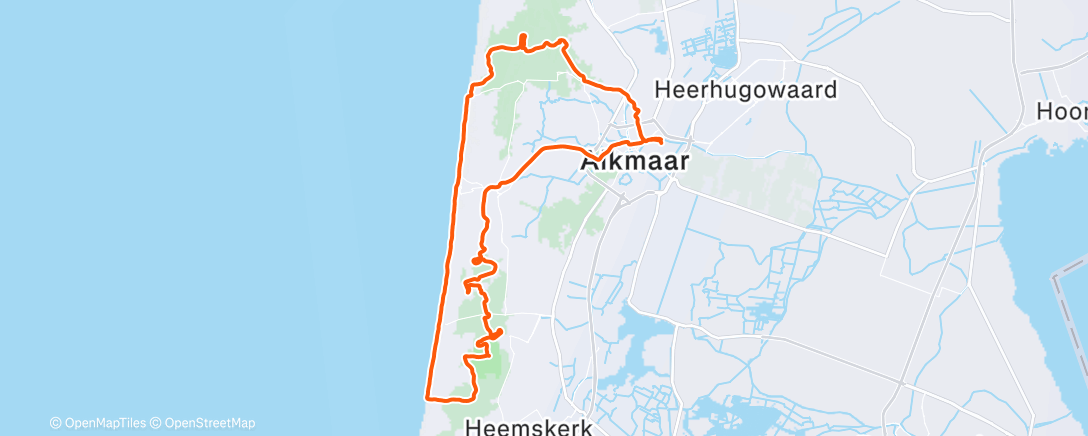 Map of the activity, Ff zweten in de kou